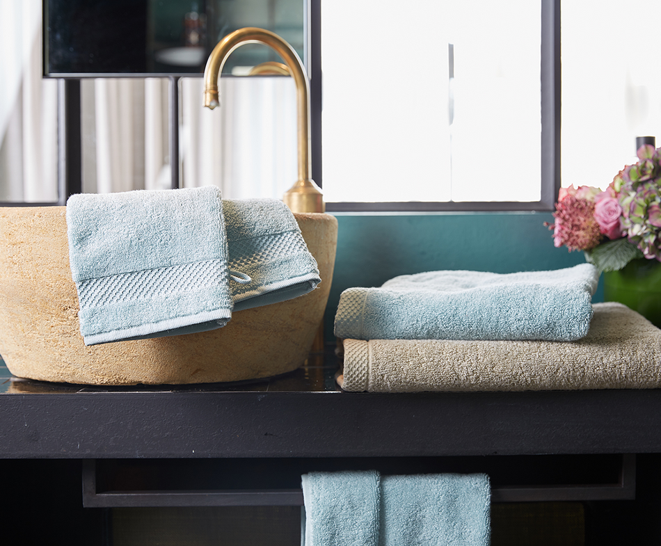 Florence bath towels italian colors