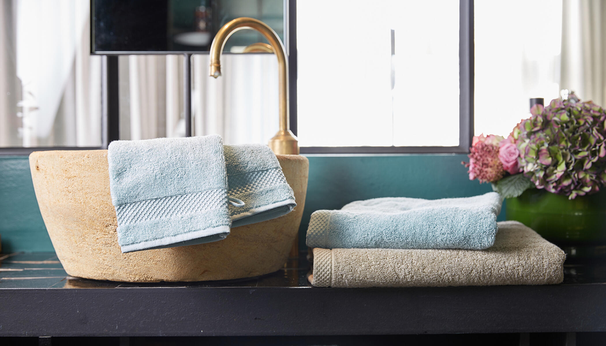 Florence bath towels