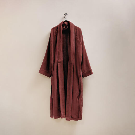Flore bathrobe S/M Bordeaux