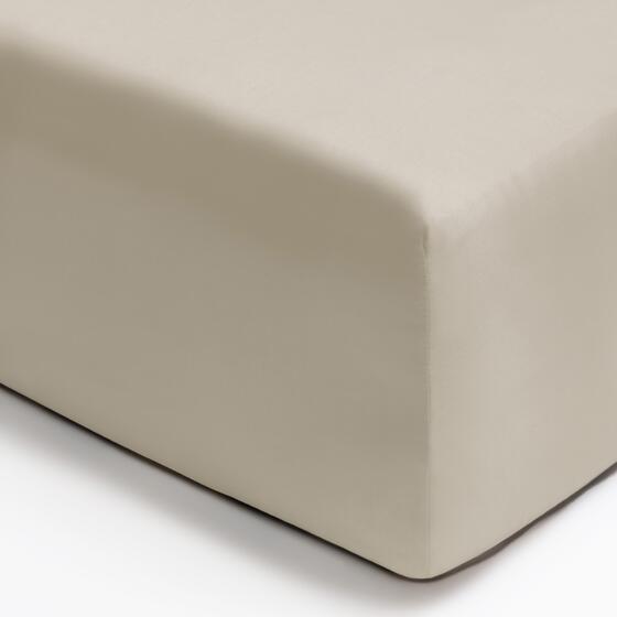 GRACE 3048SHELL WHITE 160X200CM FITTED SHEET